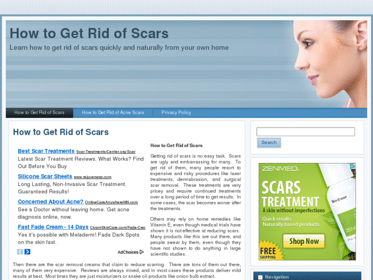 www.howtogetridofscars.org