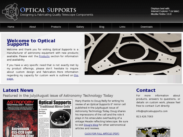 www.opticalsupports.com