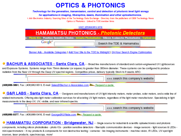 www.opticsandphotonics.com