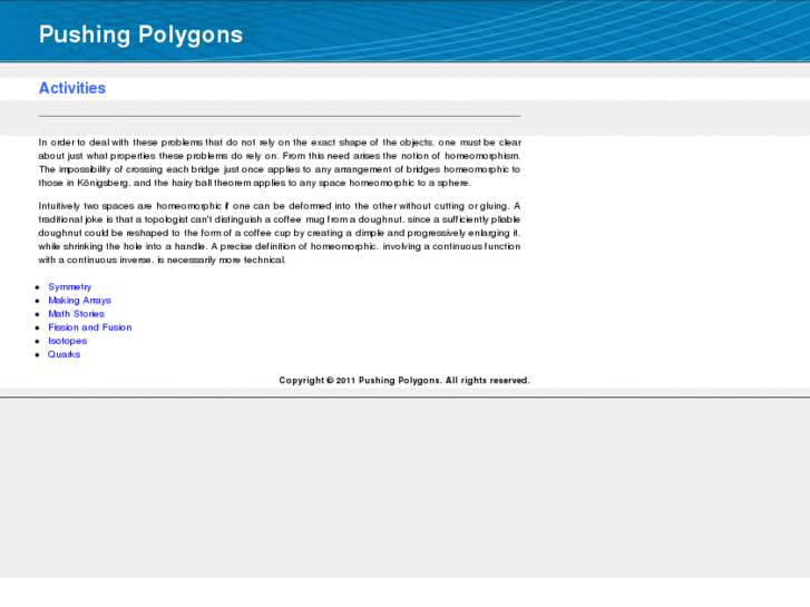 www.pushingpolygons.com