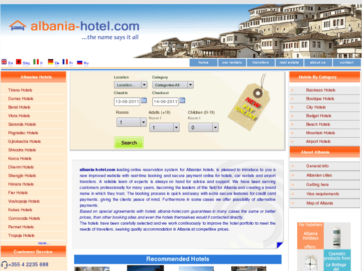 www.albania-hotel.com