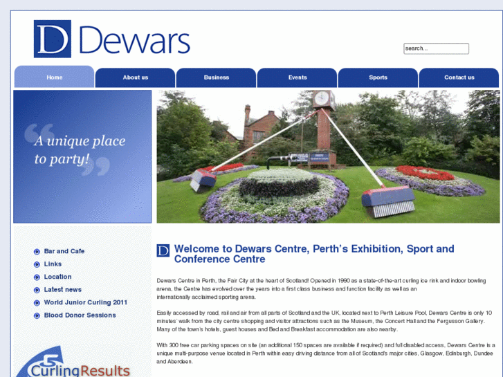 www.dewarscentre.co.uk