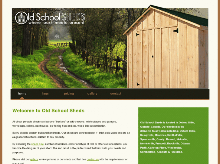 www.oldschoolsheds.com