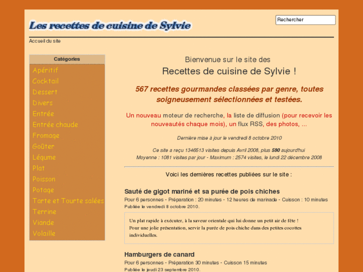 www.recettes-de-sylvie.biz