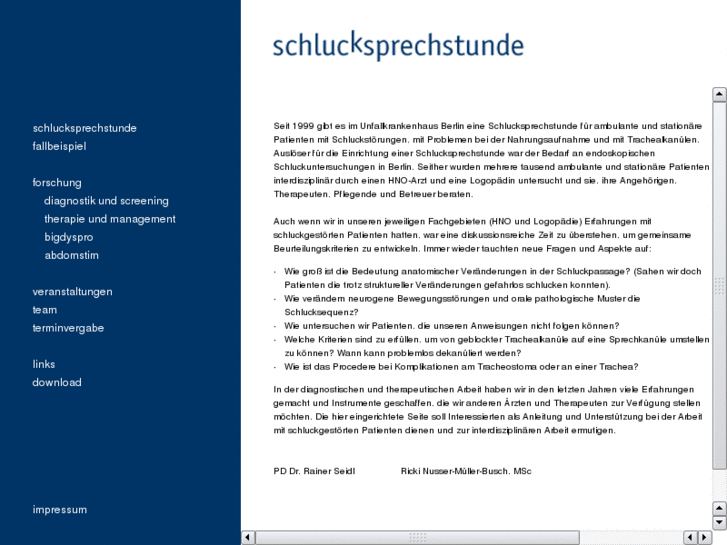 www.schlucksprechstunde.com