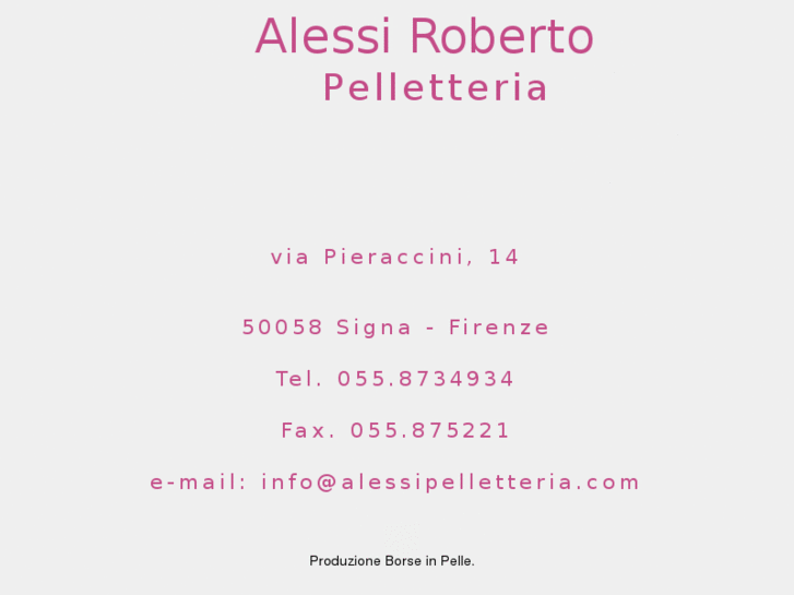 www.alessipelletteria.com