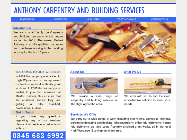 www.anthonycarpentryandbuildingservices.com