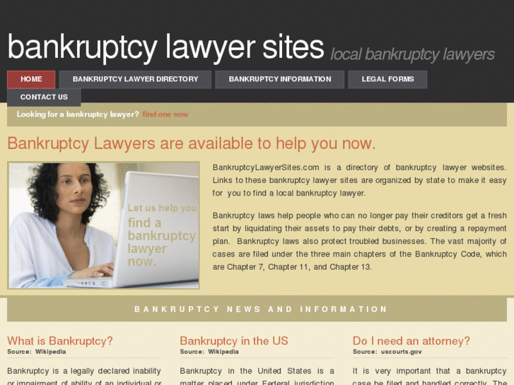 www.bankruptcylawyersites.com