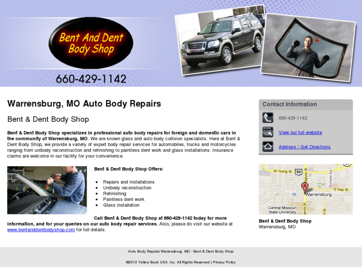 www.bentanddentautoglassrepair.com