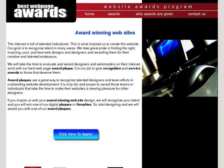 www.bestwebpageawards.com