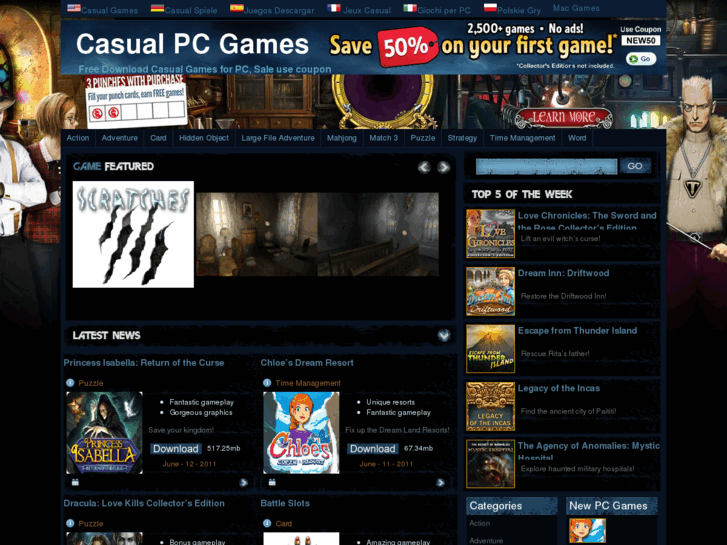 www.casualpcgame.com