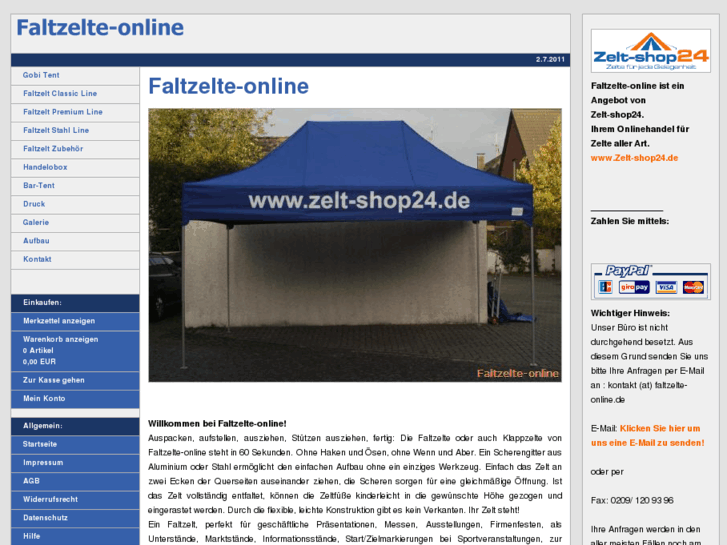 www.faltzelte-online.de