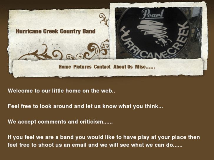 www.hurricanecreekcountryband.com