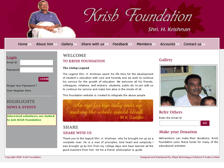 www.krishfoundation.org