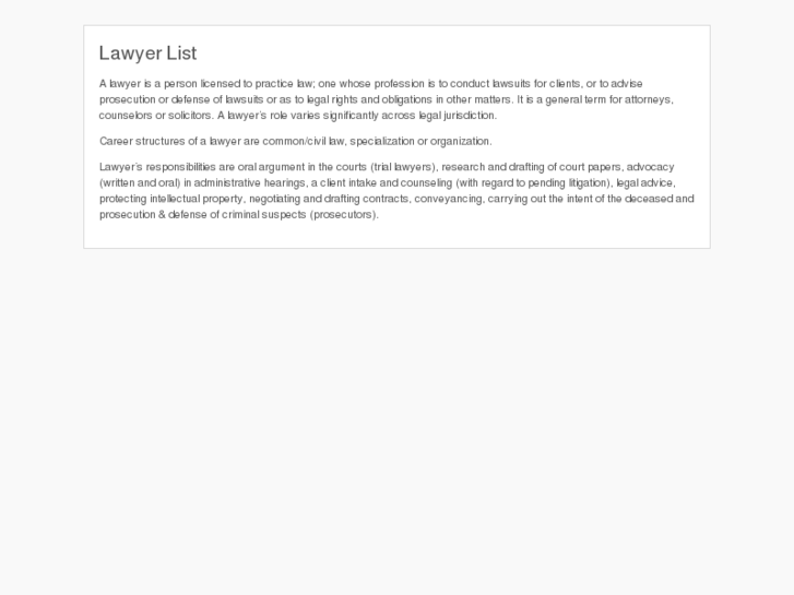 www.lawyerlist.org