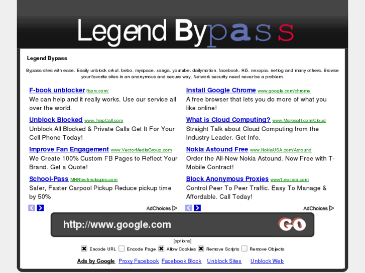 www.legendbypass.info