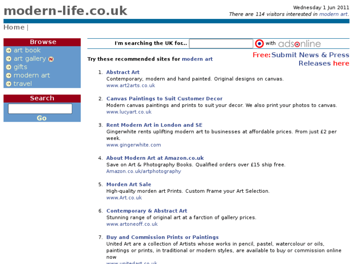 www.modern-life.co.uk