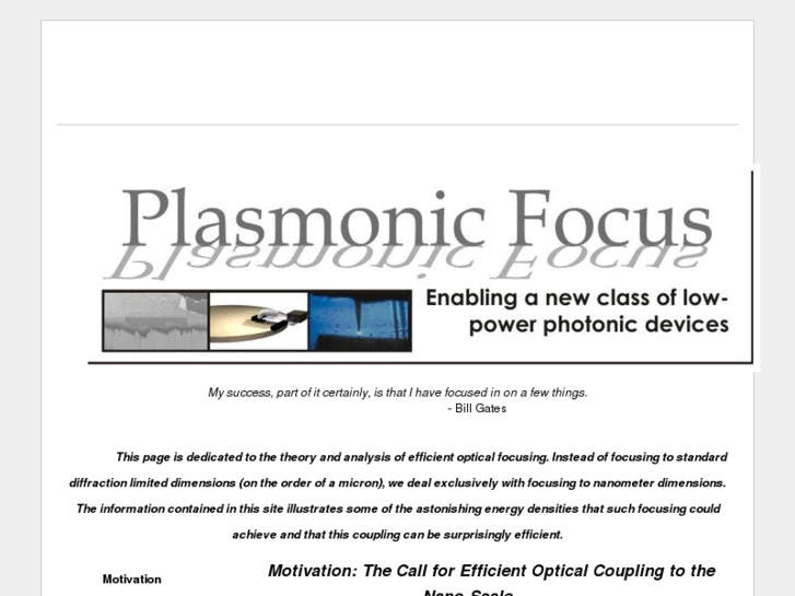 www.plasmonicfocus.com