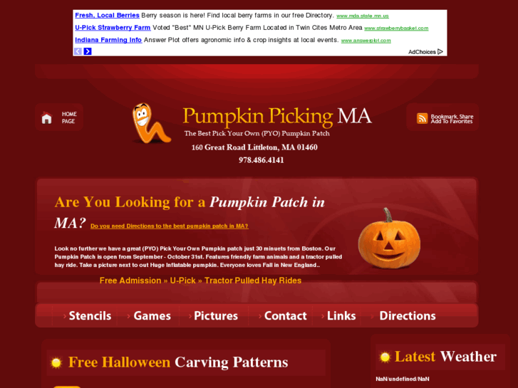 www.pumpkin-picking-massachusetts.com