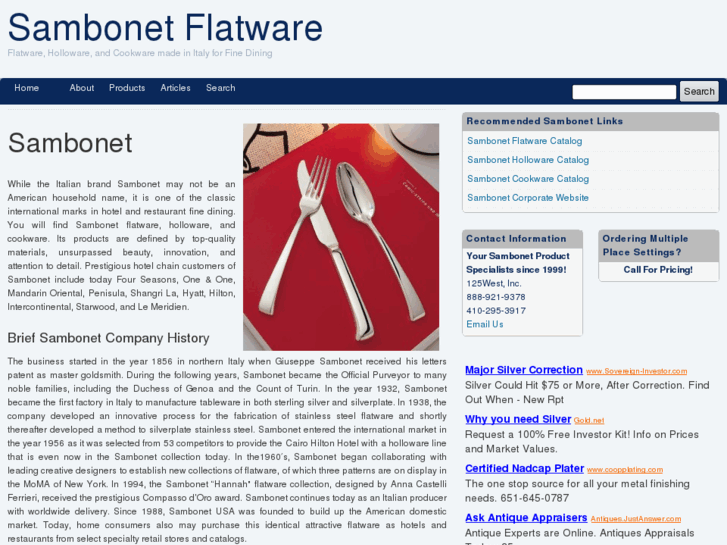 www.sambonet-flatware.com