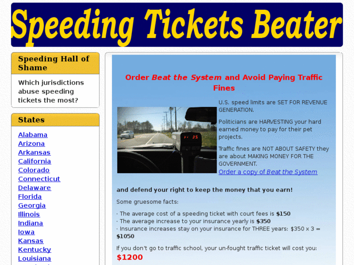 www.speedingticketsbeater.com