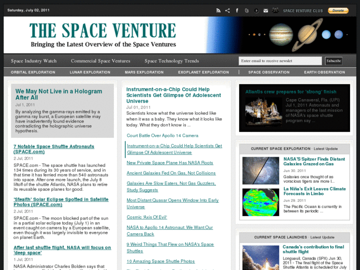 www.thespaceventure.com