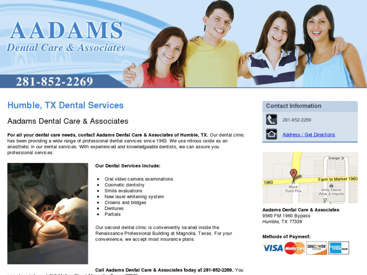 www.aadamsdentalcare.com