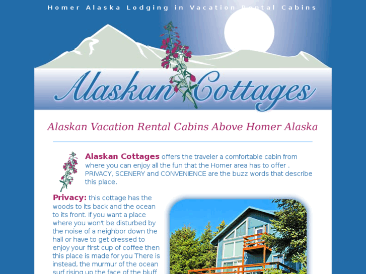 www.alaskancottages.com