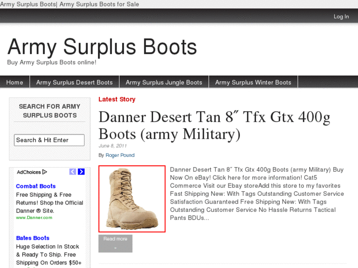 www.armysurplusboots.org