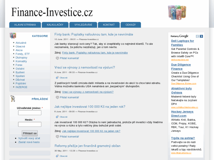 www.finance-investice.cz