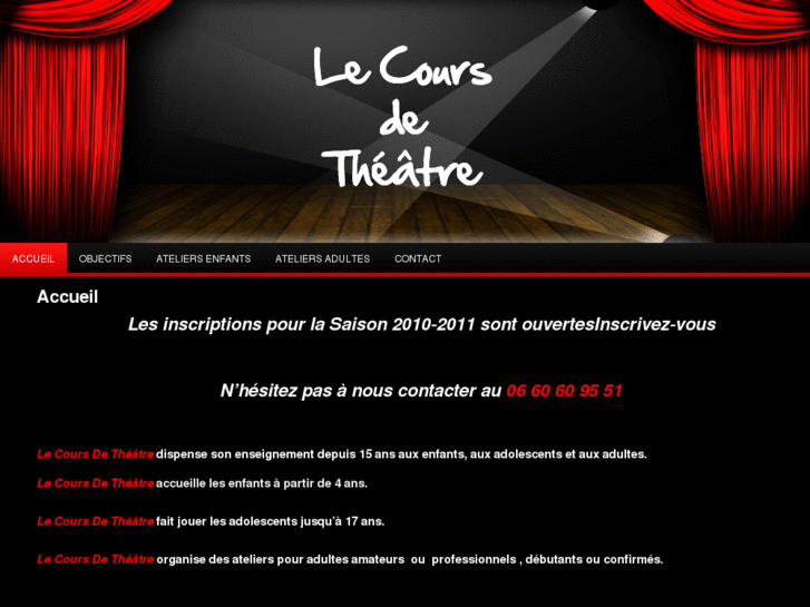 www.lecoursdetheatre.com