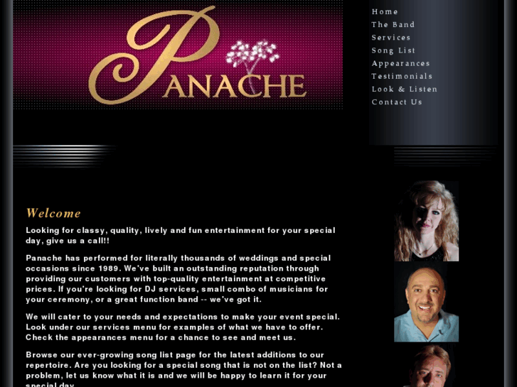 www.panacheband.com