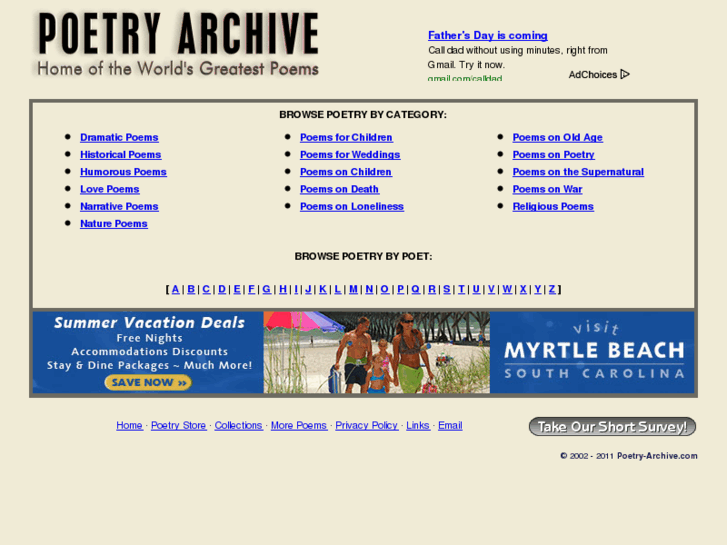 www.poetry-archive.com