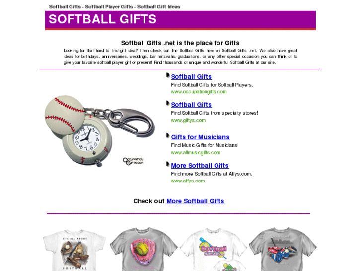 www.softballgifts.net