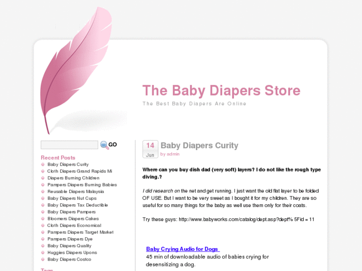 www.thebabydiapersstore.info