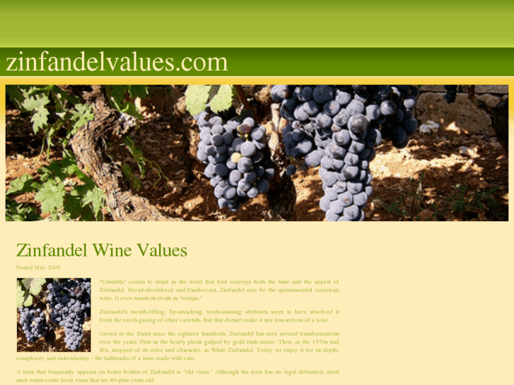 www.zinfandelvalues.com