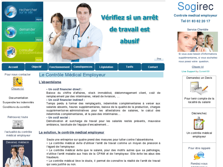 www.controle-medical.net