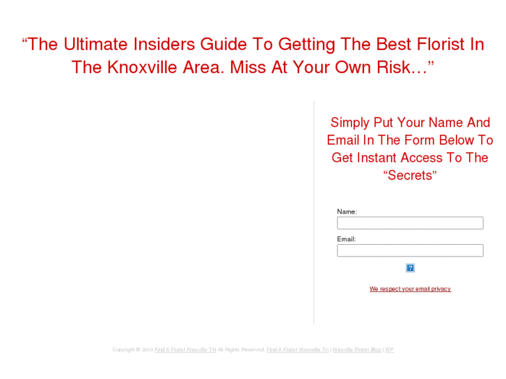 www.findafloristknoxvilletn.com