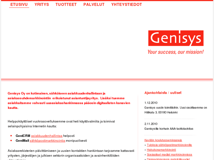 www.genisys.fi