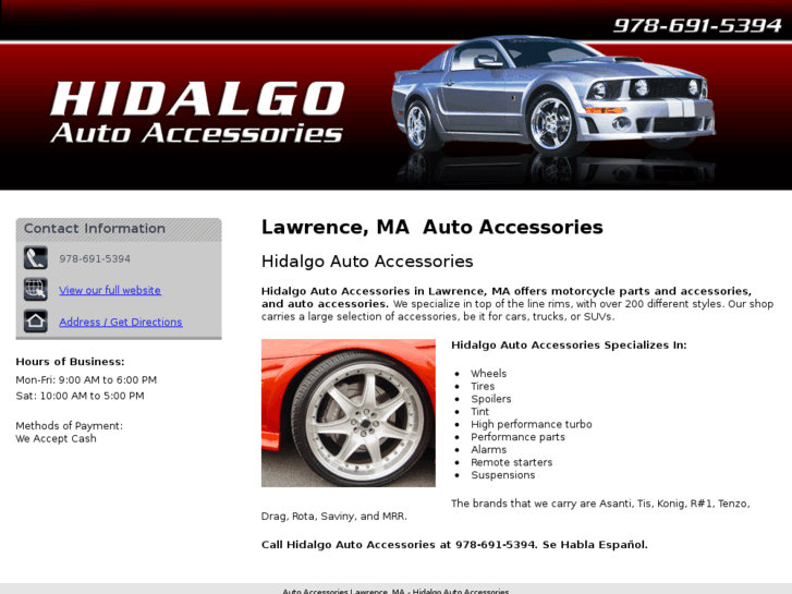 www.hidalgoautoaccessories.com