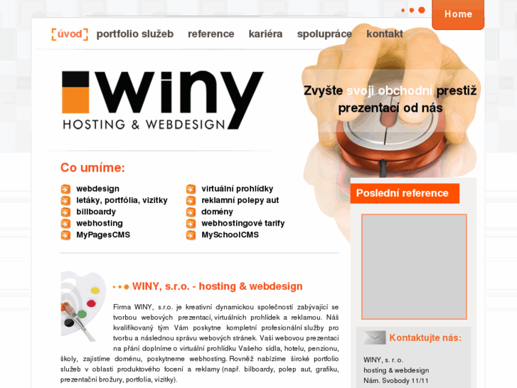 www.hosting-webdesign.cz