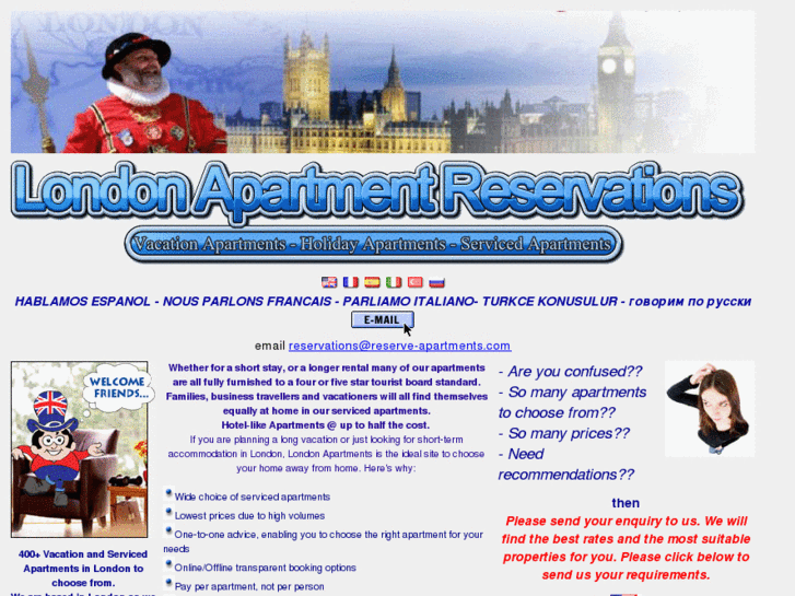 www.londonapartmentreservations.com