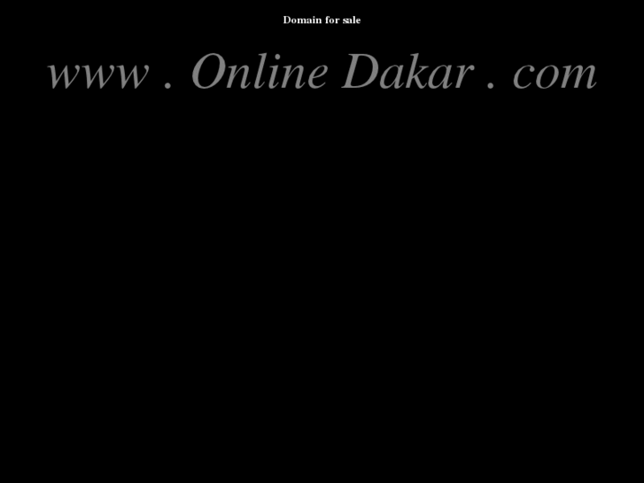 www.onlinedakar.com