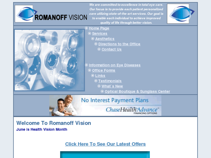 www.romanoffvision.com