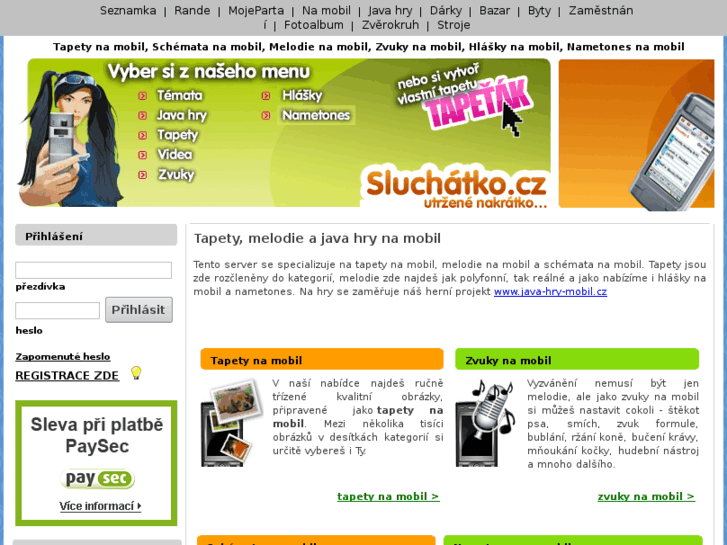 www.sluchatko.cz