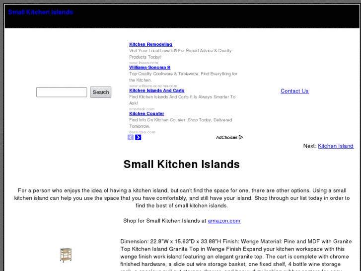 www.smallkitchenislands.com