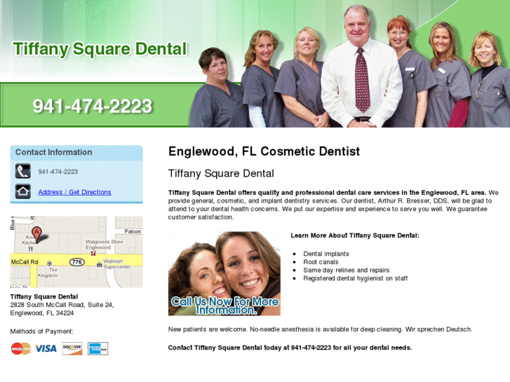 www.tiffanysquaredental.com