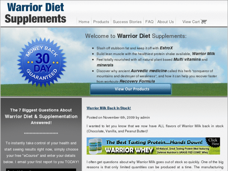 www.warriordietsupplements.com