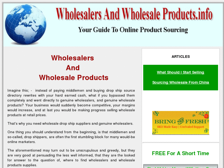 www.wholesalersandwholesaleproducts.info