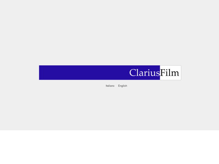 www.clariusfilm.com